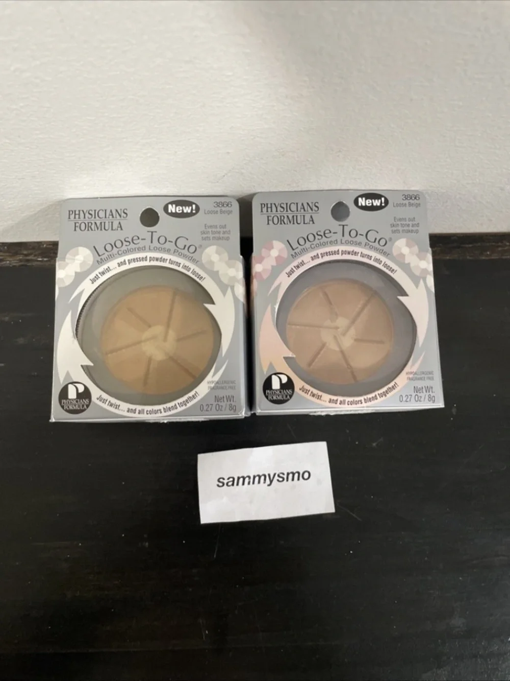 Physicians Formula Loose To Go Multi-Colored Loose Powder 3866 Loose Beige, x2